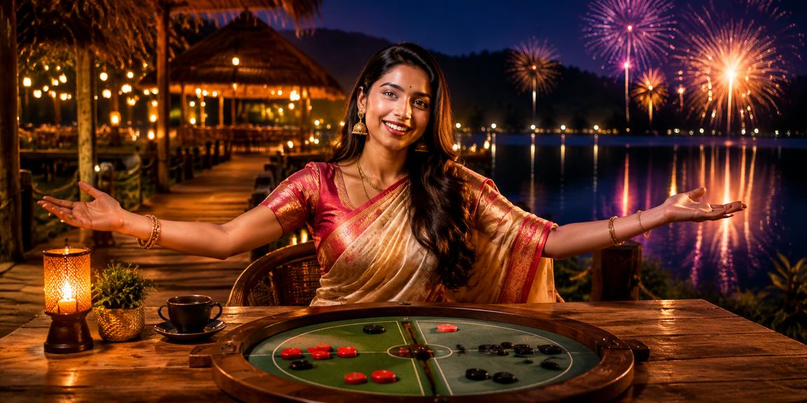 সিলেটের চা বাগানের পাশে মোবাইলে viv0 প্ল্যাটফর্ম ব্যবহার করছেন একজন তরুণ