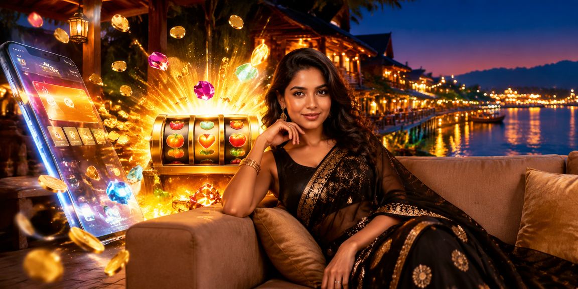 সেন্ট মার্টিন দ্বীপে সমুদ্র সৈকতে বসে স্লট গেম খেলছেন একজন বাংলাদেশি